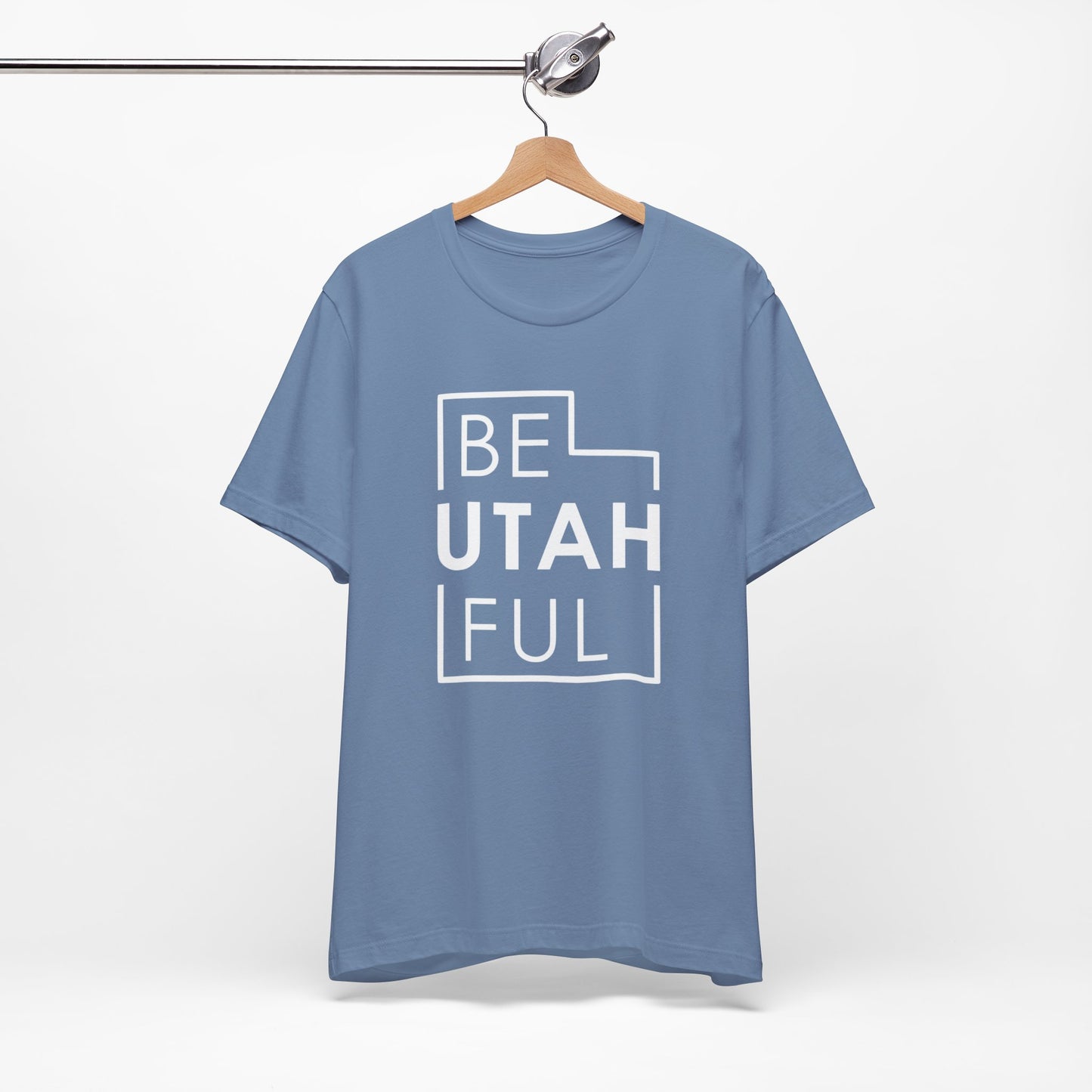 Be-Utah-Ful T-Shirt, Fun Utah Shirt, Hiking T-shirt, Zion National Park Shirt, Arches, Unisex Bella Canvas T-Shirt, Express Shipping Available