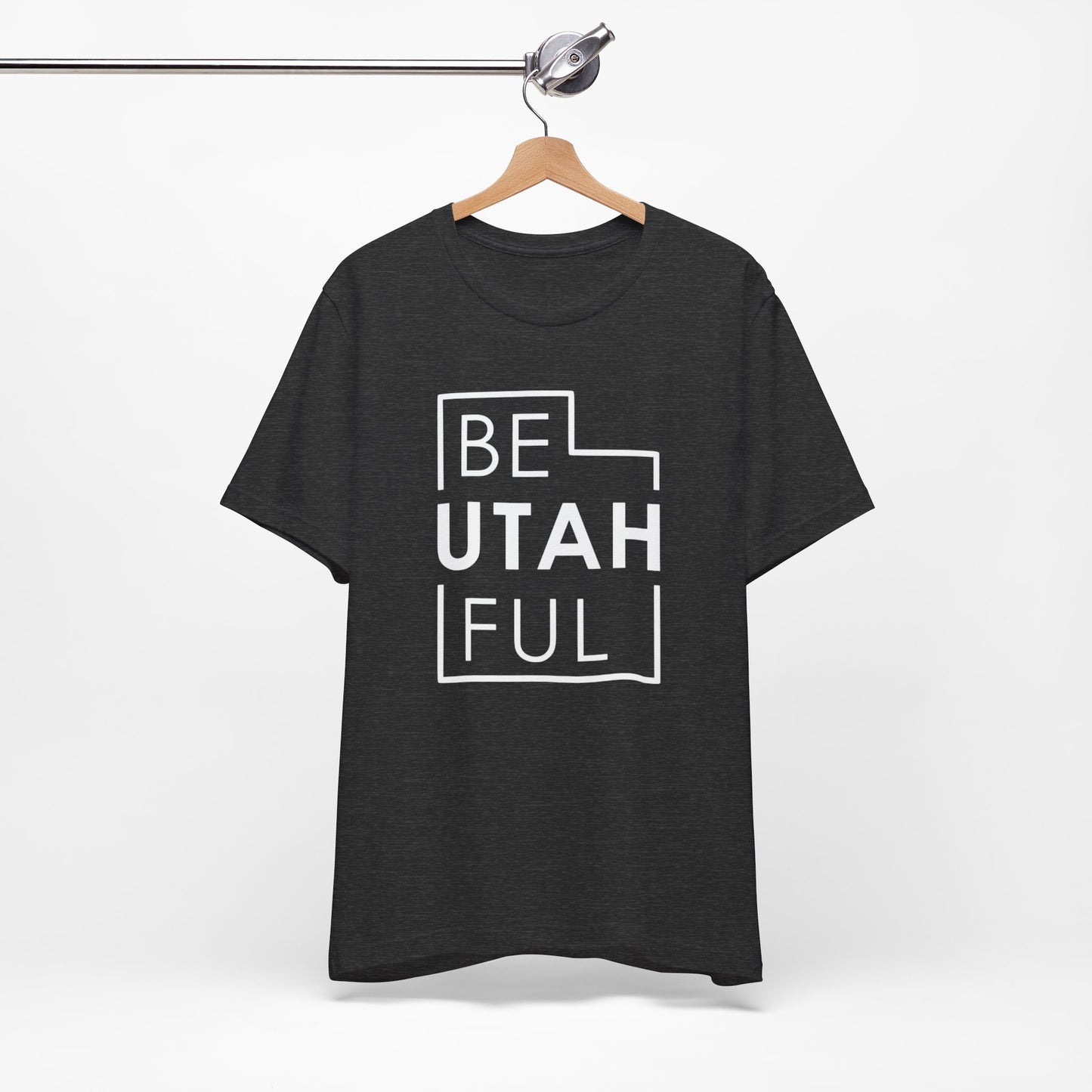 Be-Utah-Ful T-Shirt, Fun Utah Shirt, Hiking T-shirt, Zion National Park Shirt, Arches, Unisex Bella Canvas T-Shirt, Express Shipping Available