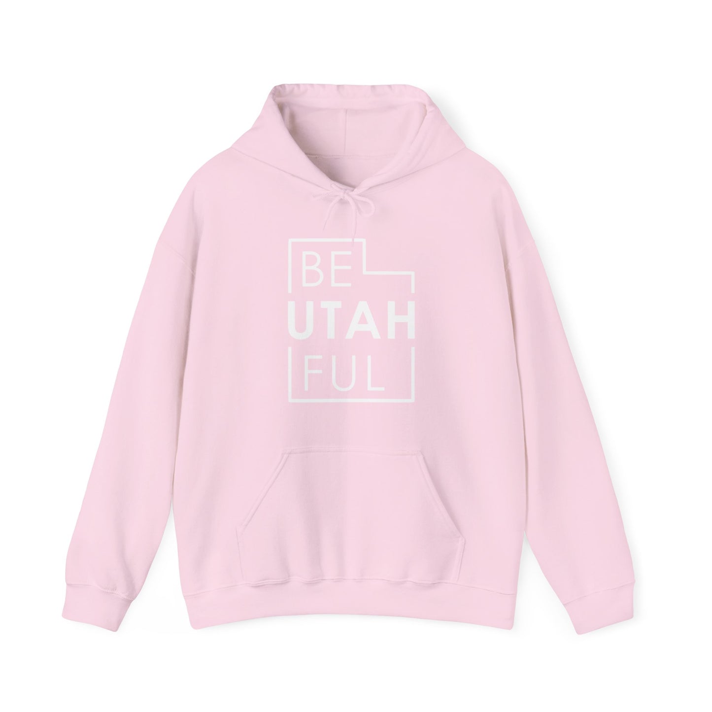 Be-Utah-Ful Hoodie, Fun Utah Sweatshirt, Hiking Hoodie, Zion National Park Sweatshirt, Unisex Gildan Hooded Sweatshirt
