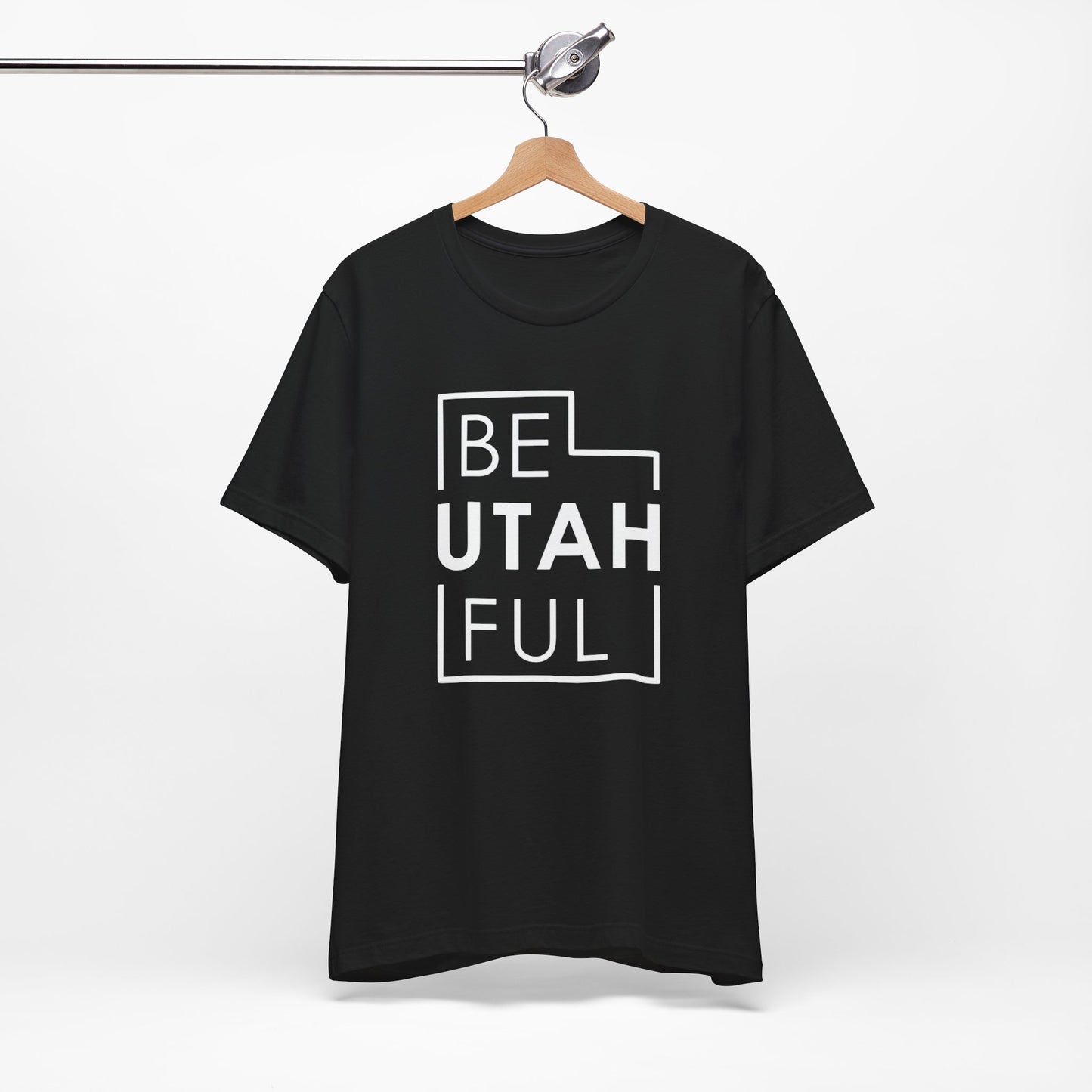 Be-Utah-Ful T-Shirt, Fun Utah Shirt, Hiking T-shirt, Zion National Park Shirt, Arches, Unisex Bella Canvas T-Shirt, Express Shipping Available