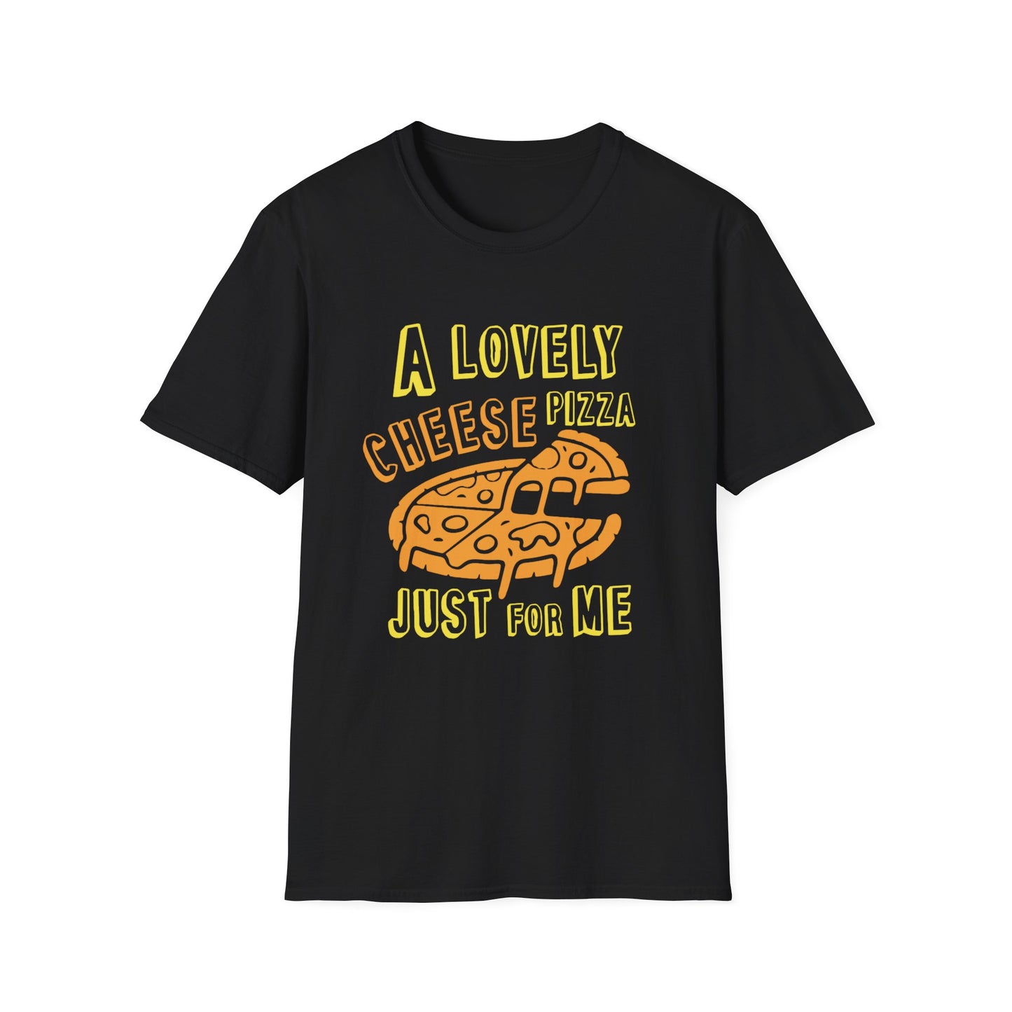 Funny Pizza Lover T-Shirt - A Lovely Cheese Pizza Just For Me, Home Alone, Funny Pizza Shirt, Christmas Shirt, Funny Graphic Tee, Fun Gift