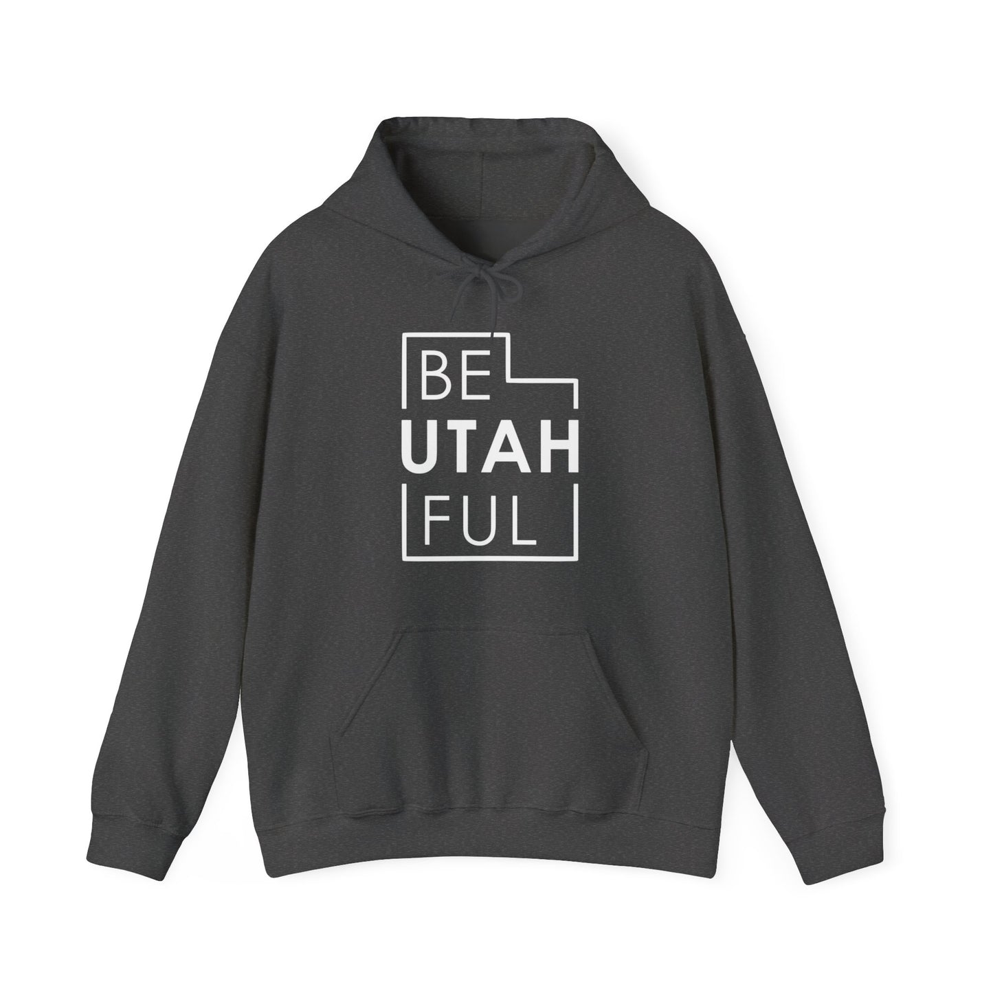 Be-Utah-Ful Hoodie, Fun Utah Sweatshirt, Hiking Hoodie, Zion National Park Sweatshirt, Unisex Gildan Hooded Sweatshirt