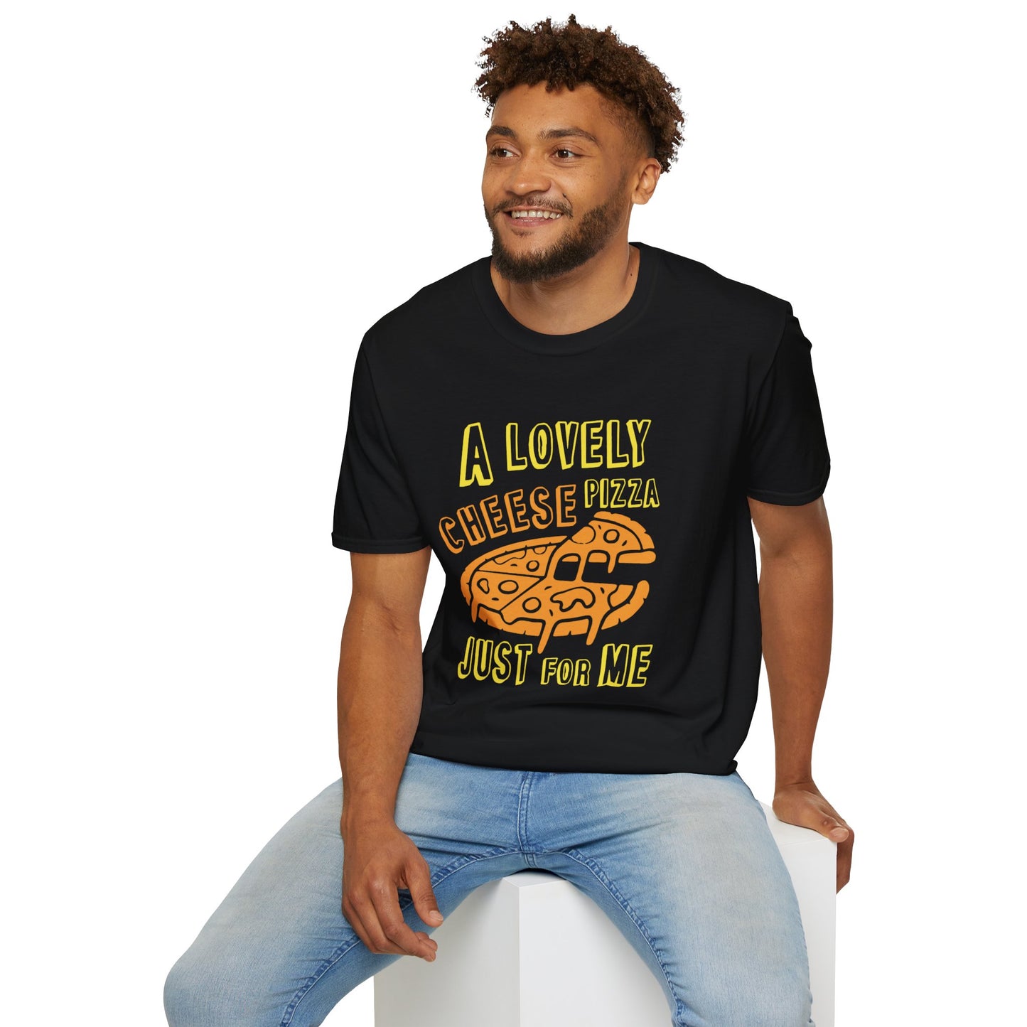 Funny Pizza Lover T-Shirt - A Lovely Cheese Pizza Just For Me, Home Alone, Funny Pizza Shirt, Christmas Shirt, Funny Graphic Tee, Fun Gift