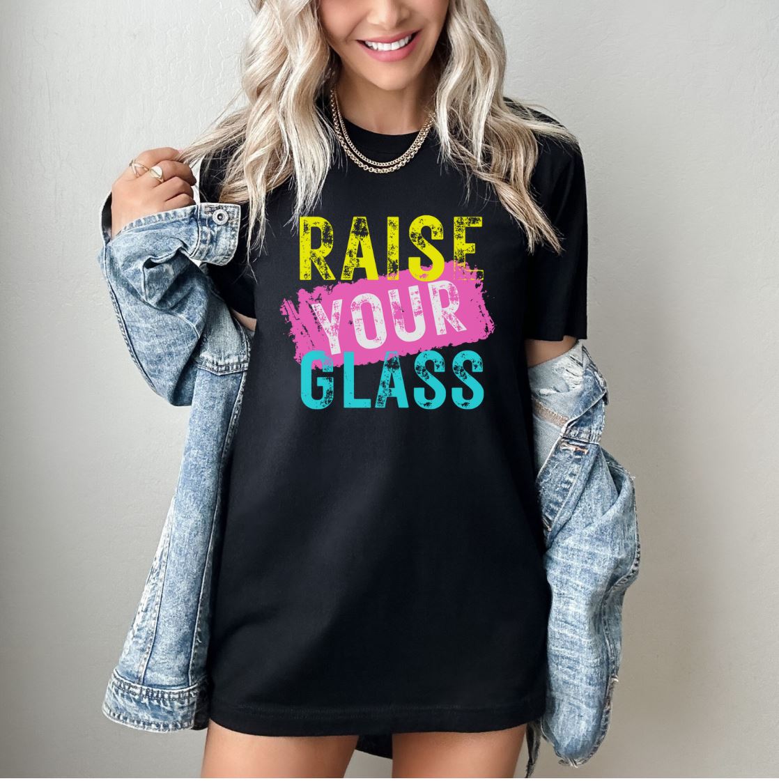 Fun Pink Concert T-Shirt - Raise Your Glass - P!nk Concert Tee, 2000's Music Shirt, Vintage Tee, Pop Rock Concert Shirt, Pink Fan T-shirt