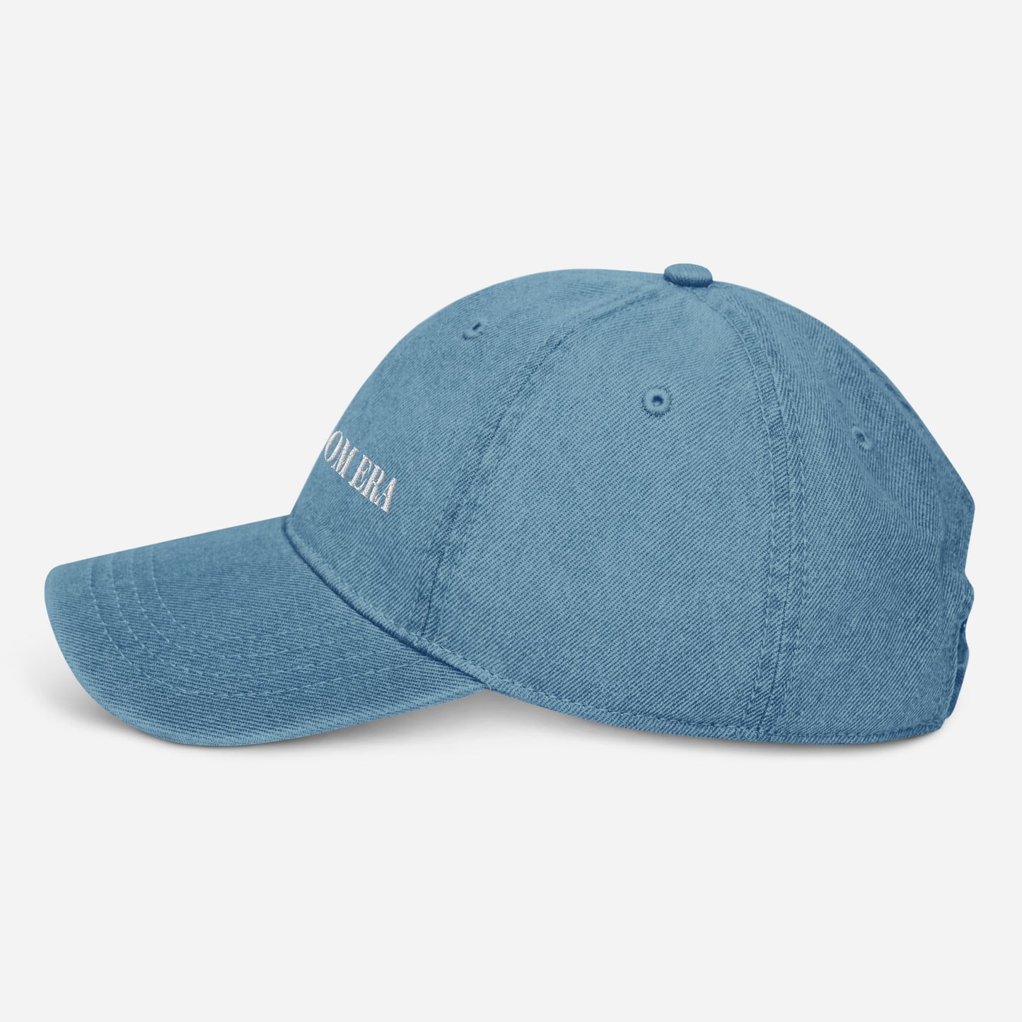 Embroidered In My Mom Era Denim Hat