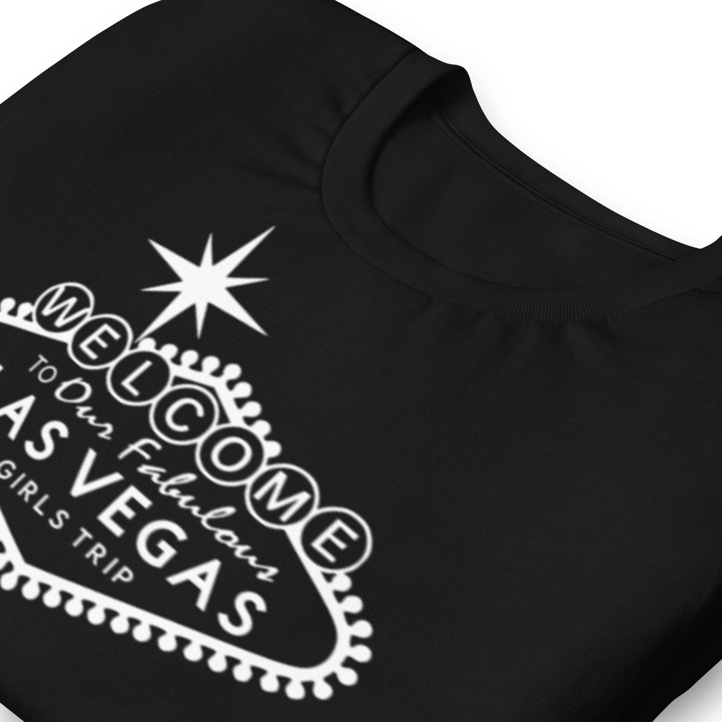 Fun Las Vegas Girls Trip Matching T-Shirts, Las Vegas Girls Weekend, Best Friends Trip, Las Vegas Sign - Bella Canvas T-Shirts -Assorted Colors