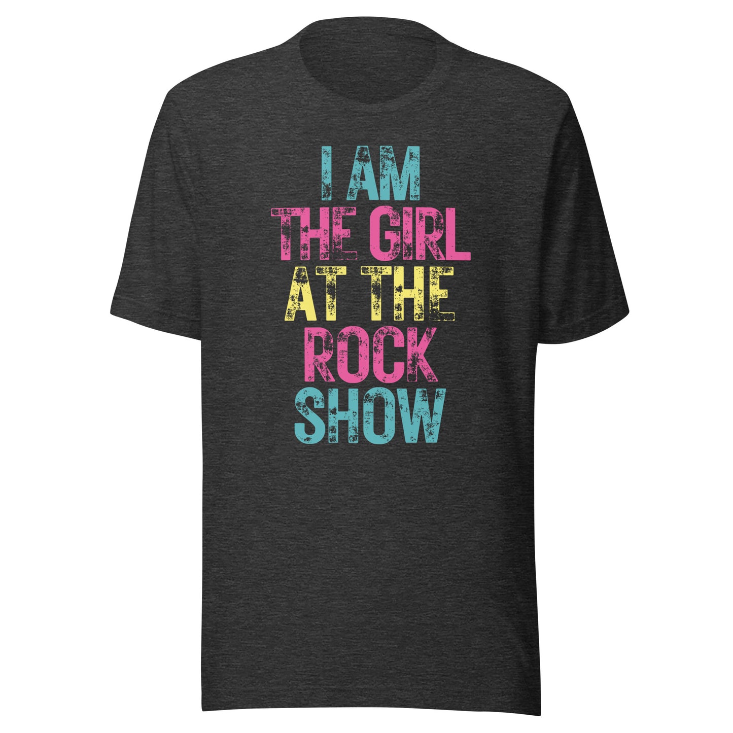 Fun Concert T-Shirt - I am the girl at the rock show - Blink 182 - Punk Rock Shirt, Unisex Bella Canvas 3001