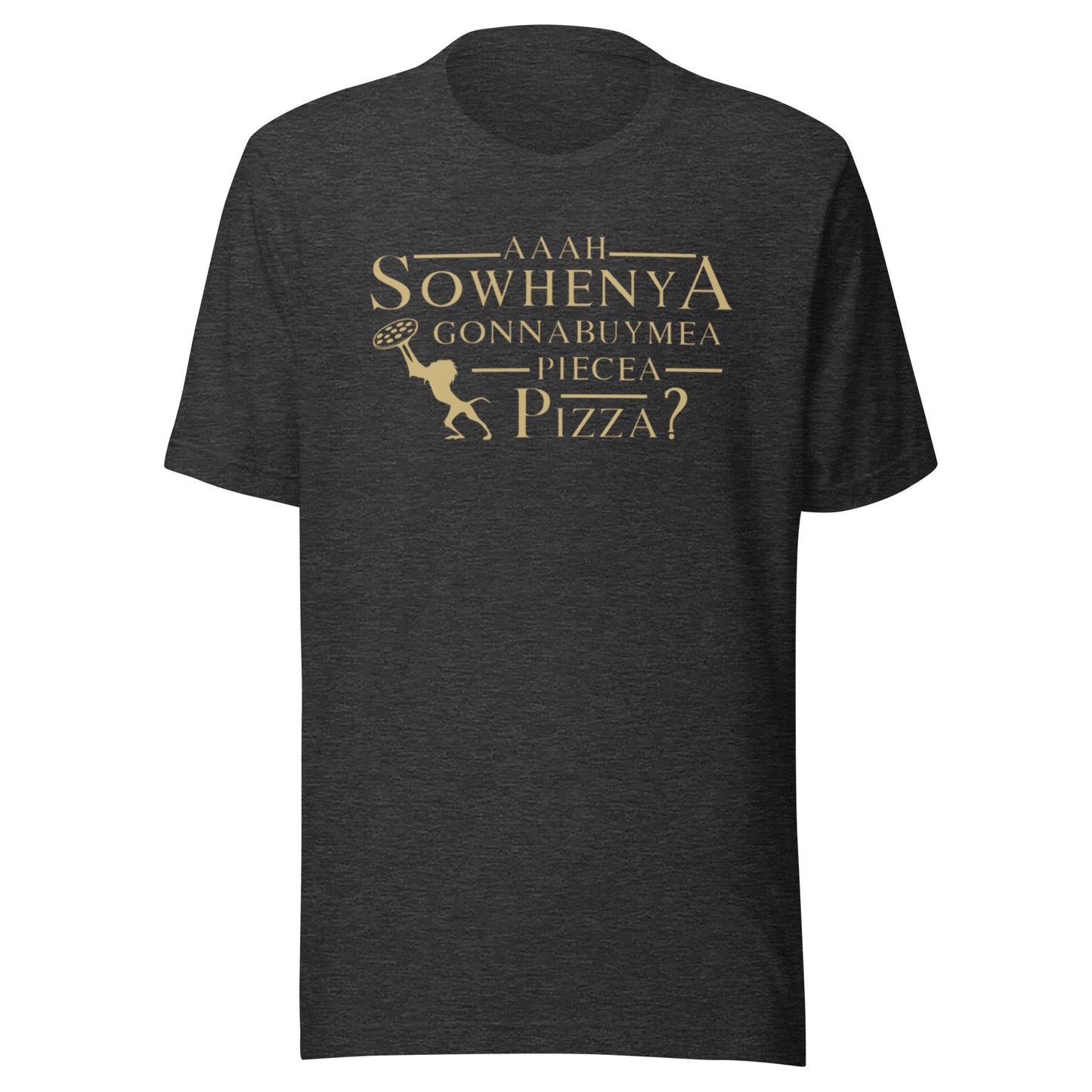 Funny Lion King Inspired Disneyland T-Shirt, Aah Sowhenya Gonna Buy Me A Piece of Pizza? Unisex Bella Canvas T-Shirt
