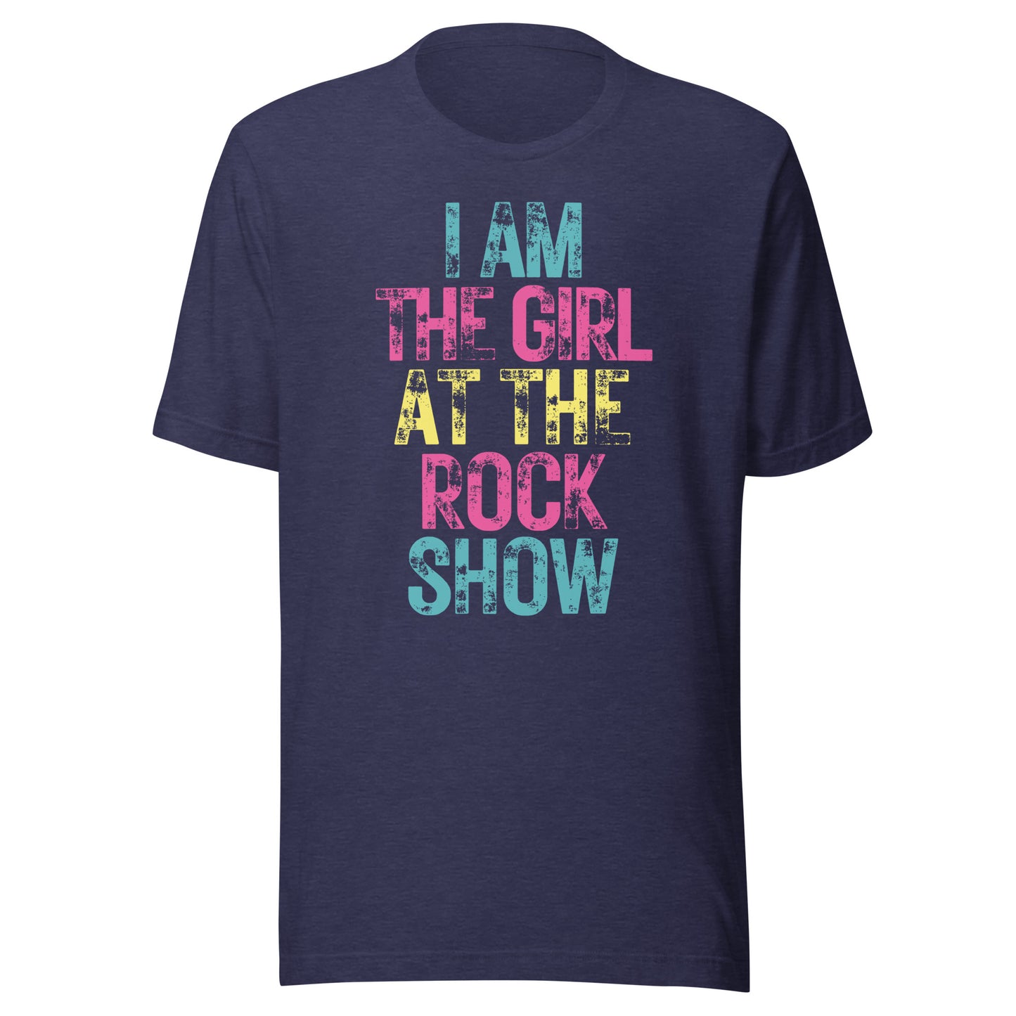 Fun Concert T-Shirt - I am the girl at the rock show - Blink 182 - Punk Rock Shirt, Unisex Bella Canvas 3001