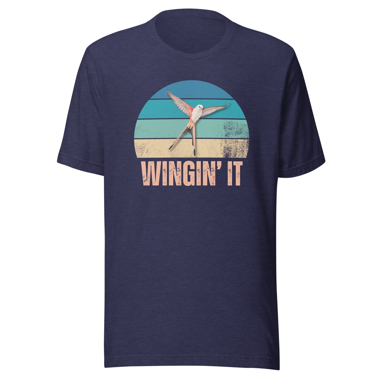Funny Wingspan Inspired T-Shirt, Wingin It, Board Game Lover Shirt, Game Night Shirt, Bird Lover Shirt, Birdwatching Shirt, Funny Bird Shirt, Unisex Bella Canvas T-Shirt