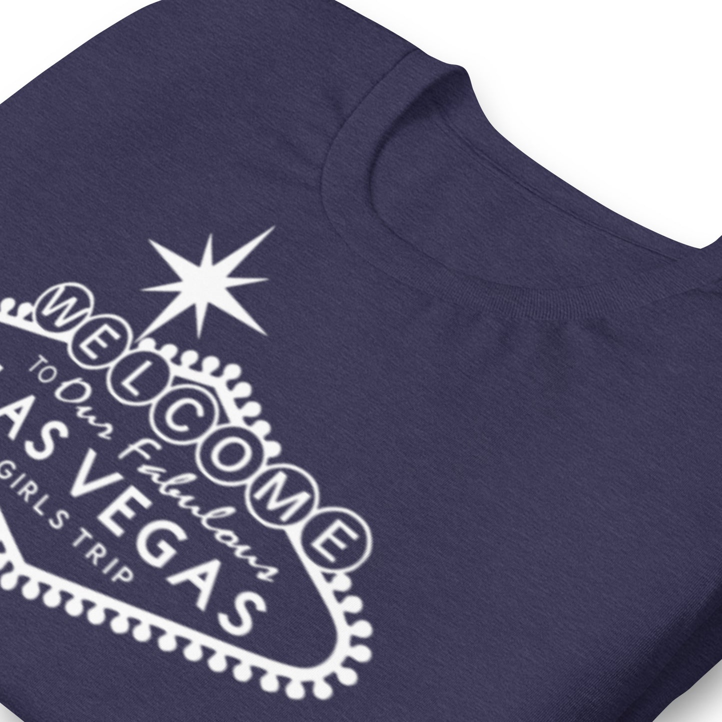 Fun Las Vegas Girls Trip Matching T-Shirts, Las Vegas Girls Weekend, Best Friends Trip, Las Vegas Sign - Bella Canvas T-Shirts -Assorted Colors