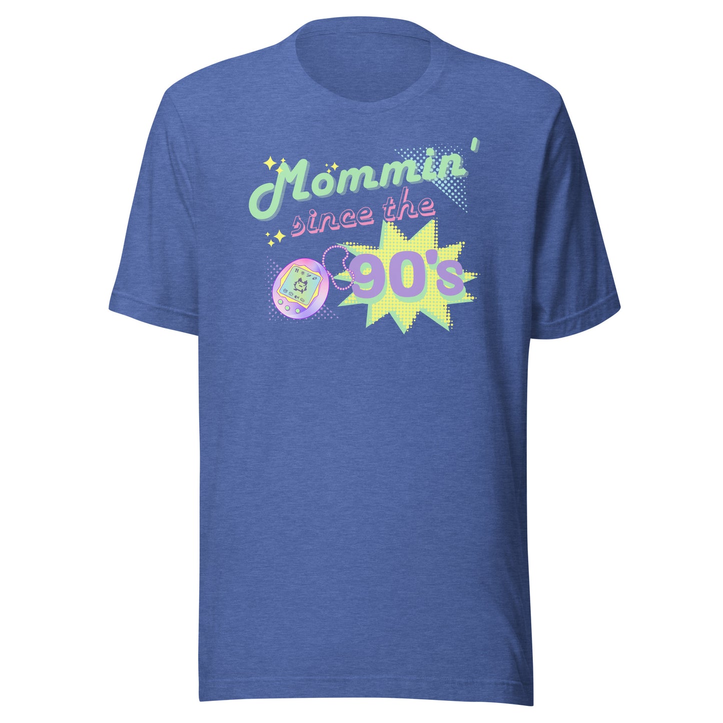 Funny 90's Tamagotchi Inspired Shirt - Mommin' Since The 90's, Nostalgic Shirt, Vintage Shirt, 90's Party, Funny Mom Shirt, Millennial, 90s Kid, Unisex Bella Canvas T-Shirts