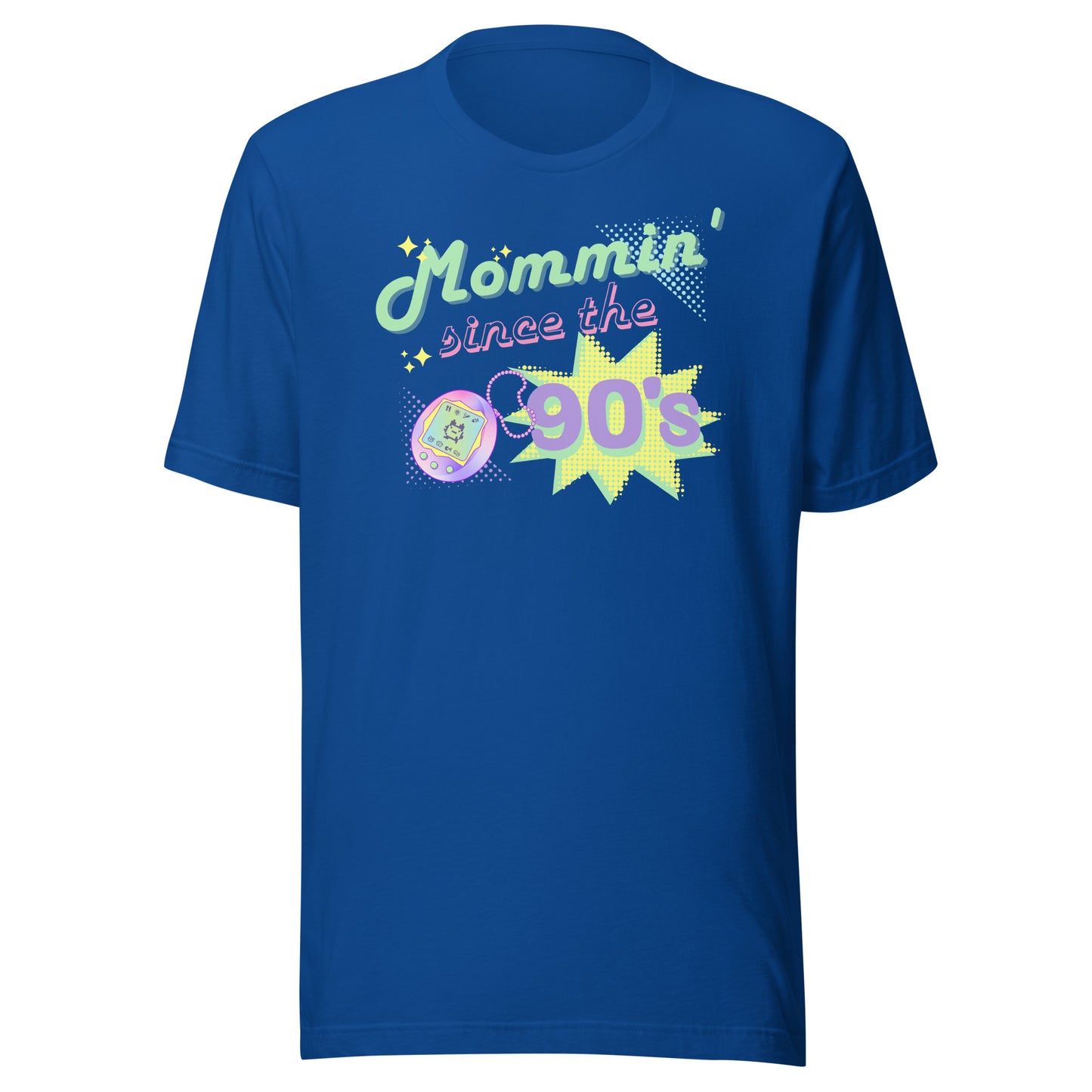 Funny 90's Tamagotchi Inspired Shirt - Mommin' Since The 90's, Nostalgic Shirt, Vintage Shirt, 90's Party, Funny Mom Shirt, Millennial, 90s Kid, Unisex Bella Canvas T-Shirts