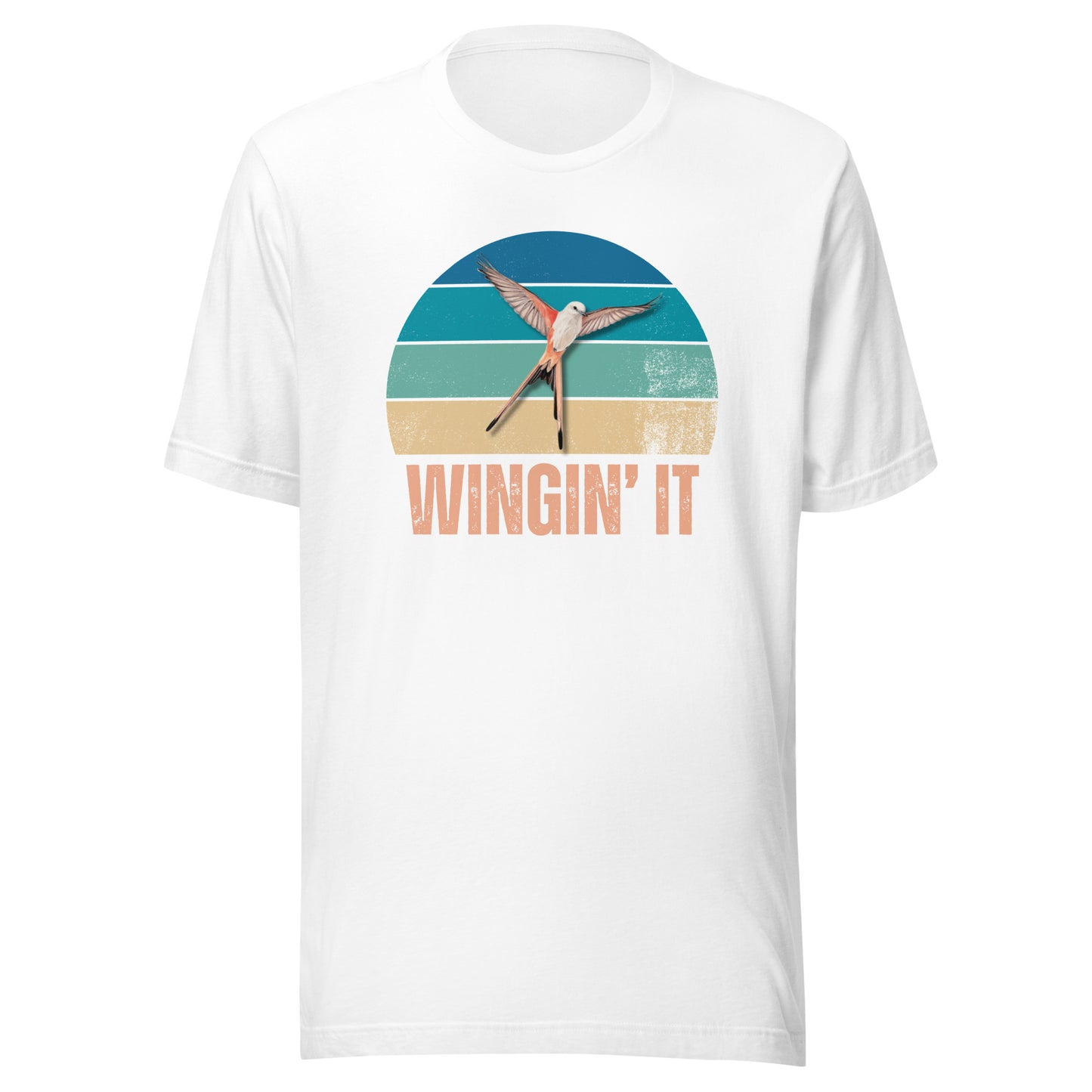 Funny Wingspan Inspired T-Shirt, Wingin It, Board Game Lover Shirt, Game Night Shirt, Bird Lover Shirt, Birdwatching Shirt, Funny Bird Shirt, Unisex Bella Canvas T-Shirt