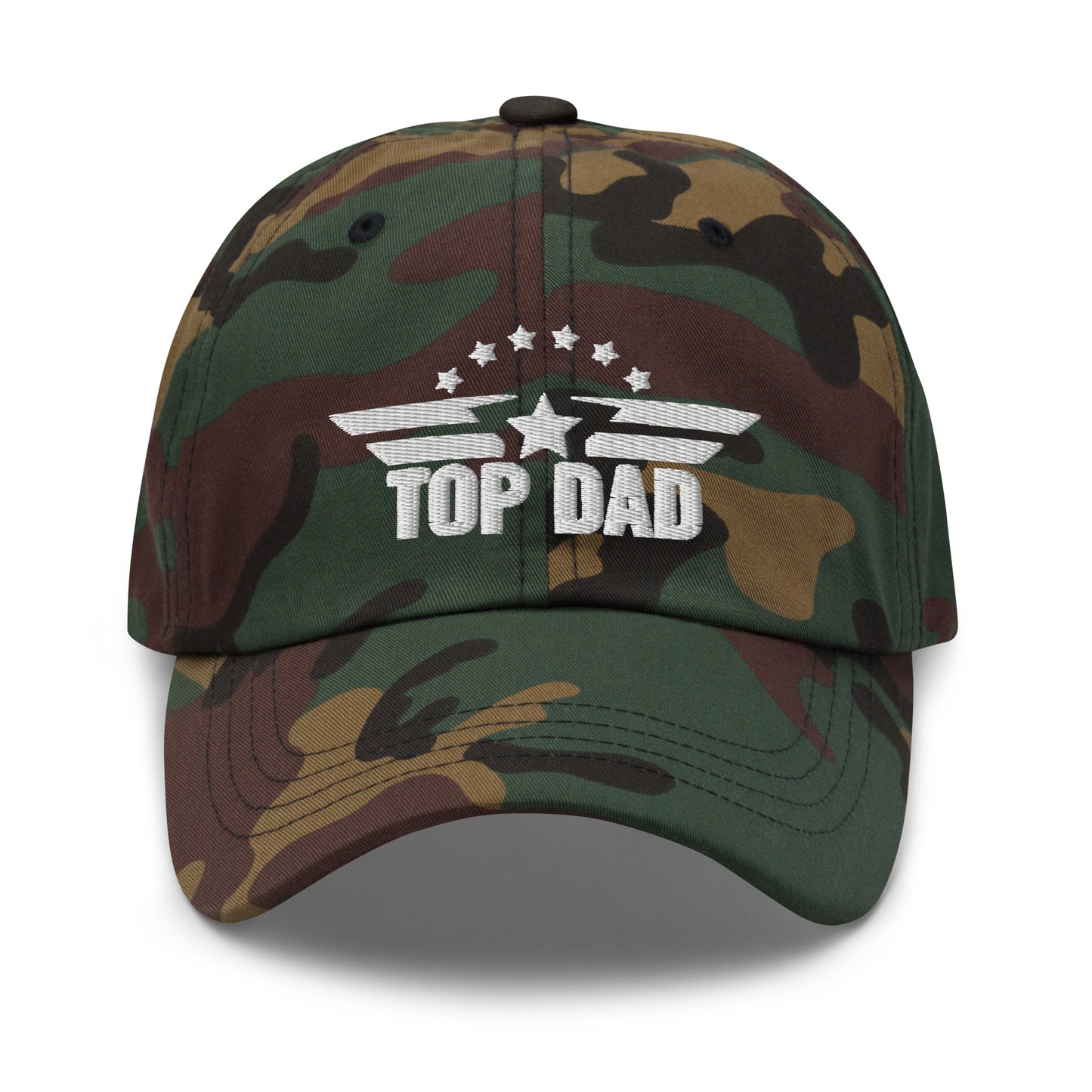 Top Dad Embroidered Baseball Hat, Fun Father's Day Gift, Top Gun Inspired Dad Hat, Gift For Dad, Husband, Top Gun Hat, Dad Baseball Cap