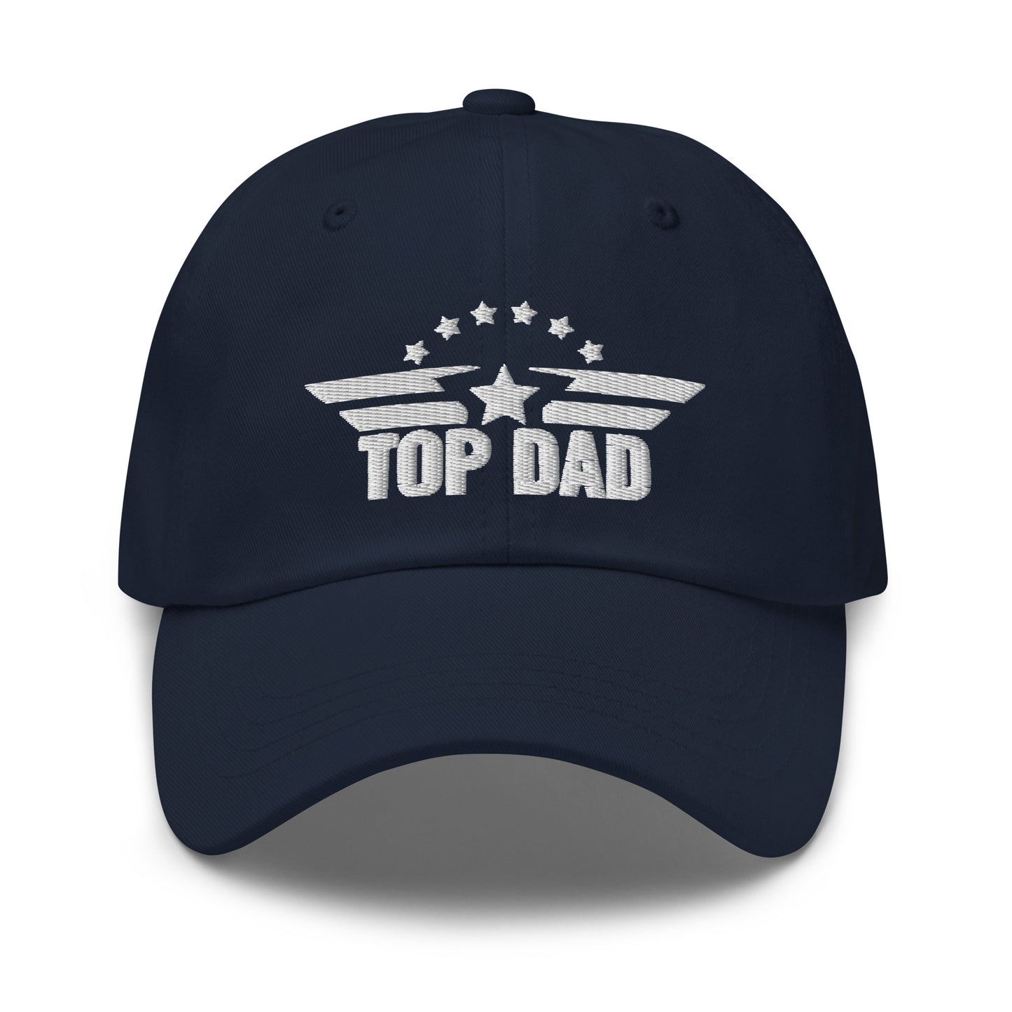 Top Dad Embroidered Baseball Hat, Fun Father's Day Gift, Top Gun Inspired Dad Hat, Gift For Dad, Husband, Top Gun Hat, Dad Baseball Cap