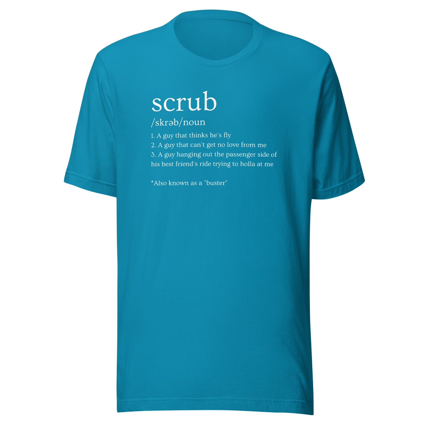 Funny Scrub Definition T-Shirt - No Scrubs - TLC - 90's Music T-Shirt - Graphic T-Shirt - Concert T-Shirt - Vintage - 90's R&B, Unisex Bella Canvas T-Shirt