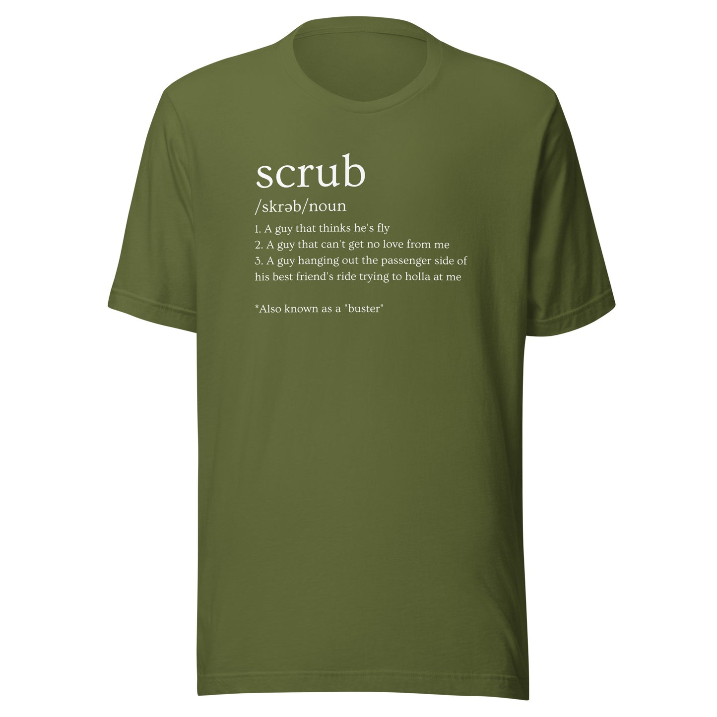 Funny Scrub Definition T-Shirt - No Scrubs - TLC - 90's Music T-Shirt - Graphic T-Shirt - Concert T-Shirt - Vintage - 90's R&B, Unisex Bella Canvas T-Shirt